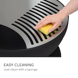 thumbnail of Savage 2.0 Rund Feuerschalen-Grill Ø: 60 cm stabiler Sockel  Holzlager Schwarz