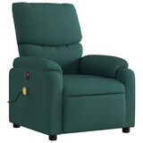 thumbnail of vidaXL Massagesessel Elektrisch Dunkelgrün Stoff