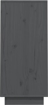 thumbnail of Helloshop26 - Rustikaler Konsolenschrank aus Kiefernholz 60 x 34 x 75 cm viel Stauraum Wohnzimmerdekoration grau 02_0048111