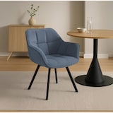 thumbnail of Chaise de salle à manger Jordi Cord Bleu