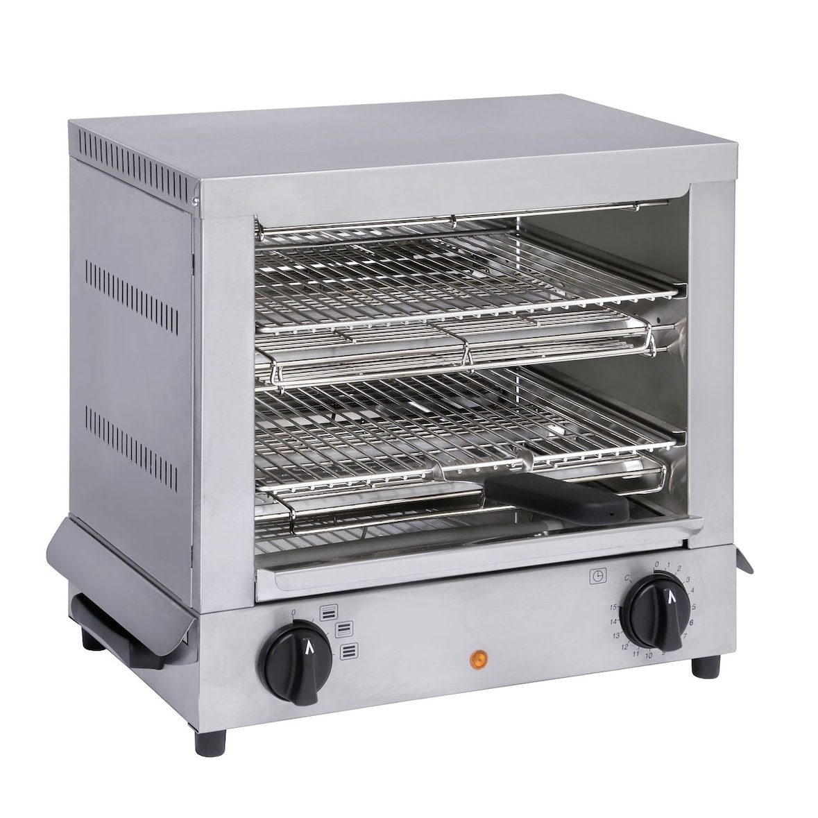 Toaster grille-pain professionnel 2 niveaux GTO2001