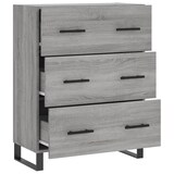 thumbnail of vidaXL Sideboard Grau Sonoma 69,5x34x90 cm Holzwerkstoff