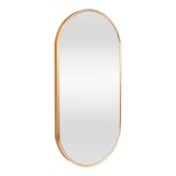 thumbnail of Helloshop26 - Miroir mural ovale 40 x 80 cm doré 03_0007955