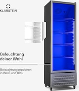 thumbnail of GrandCooler Getränkekühlschrank | 306 L | LED-Beleuchtung | mit Rollen | 4 Regale Silber