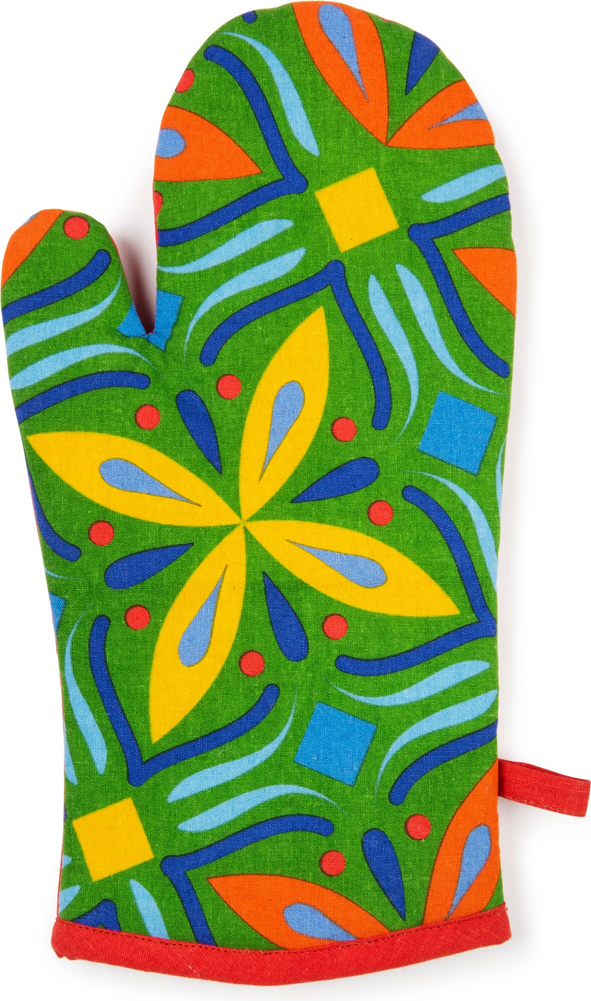 Excelsa Ofenhandschuh Puebla Baumwolle 32X18 Cm Bunt