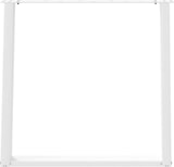 thumbnail of Helloshop26 - Set aus 2 verstellbaren U-förmigen Esstischbeinen 70 x 72–73 cm modernes Design weißer Stahl 02_0057073