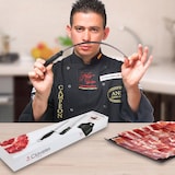thumbnail of 3 Claveles Premium - Kit Profesional de Cuchillo Jamonero Deshuesadores Chaira y Funda
