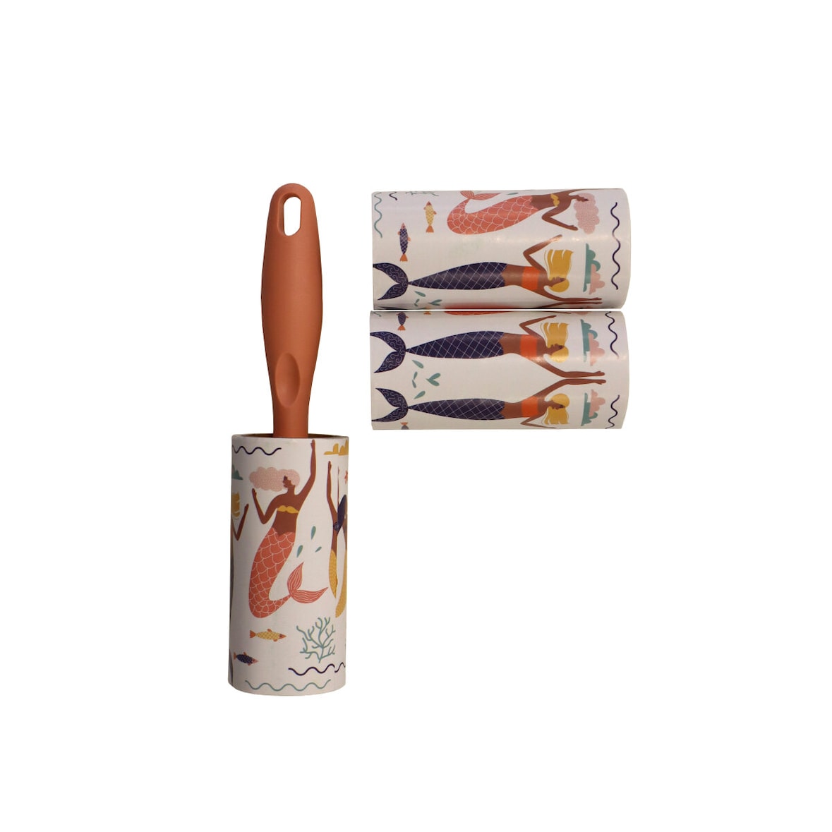 selbstklebene XXL Fusselrolle mit 2 Ersatzrollen