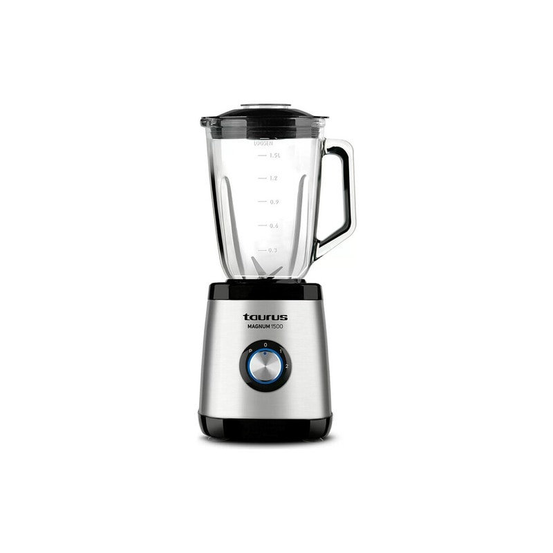 Taurus MAGNUM 1500 1,5 L Batidora de vaso 1500 W Negro, Acero inoxidable