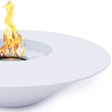 thumbnail of Lareira a bioetanol com braseiro de jardim redondo para exterior SANTORINI Branco d.60