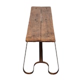 thumbnail of Panchina in legno e ferro L153XPR40XH46 CM