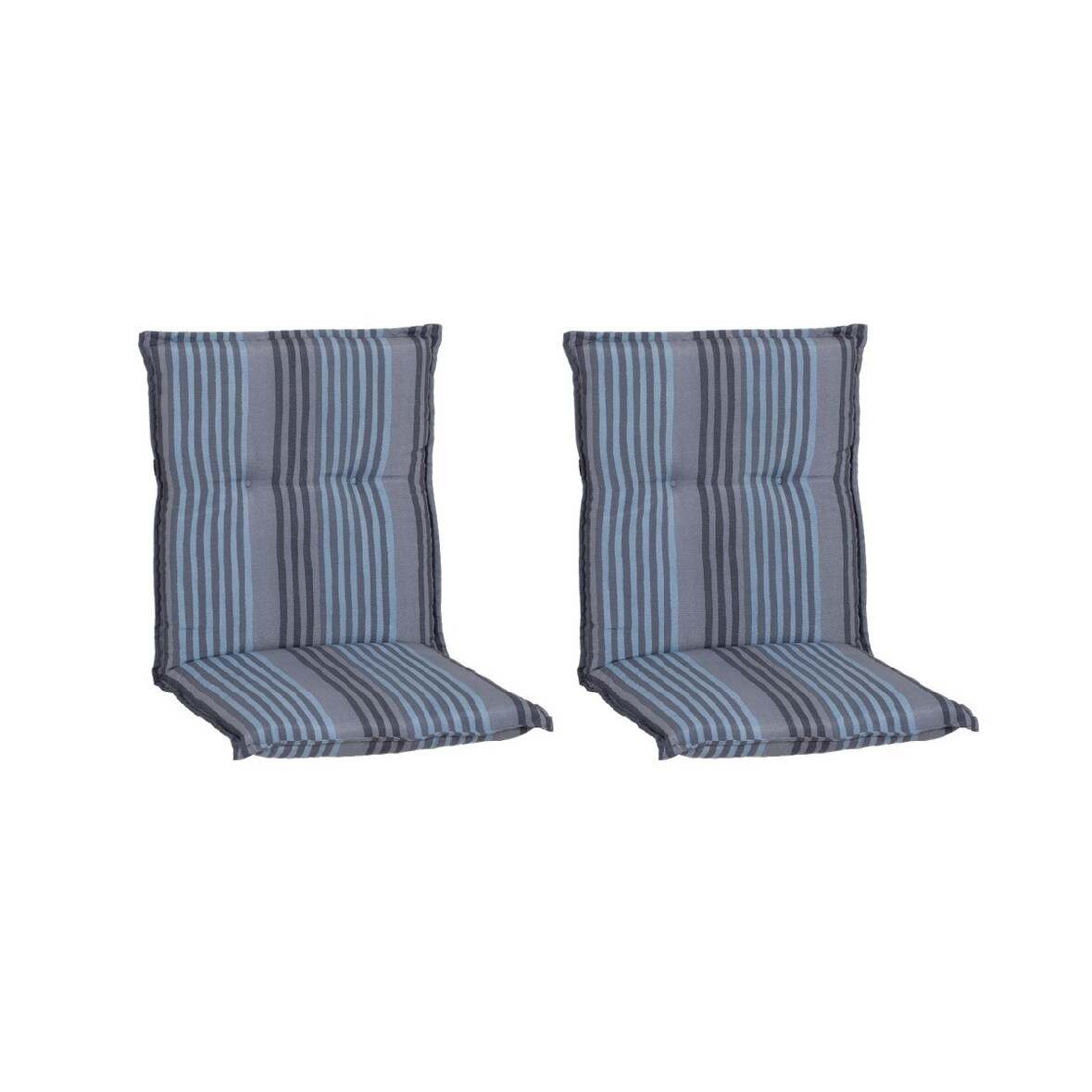 2er Set Tissa BE210 blauer Streifen dänisches Design