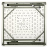 thumbnail of Mesa buffet Bolero cuadrada y plegable en color blanco 860x860x740mm