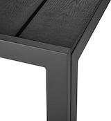 thumbnail of tectake Mesa de jardín de aluminio Maren con patas regulables en altura, 90 x 90 x 74,5 cm  Negro