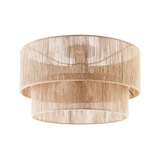 thumbnail of tectake Plafonnier Lignea Lux en jute de style bohème, 40W - marron - 405209