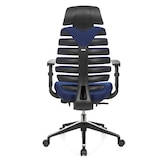 thumbnail of Silla de oficina / silla giratoria ERGO LINE II PRO tejido azul hjh OFFICE