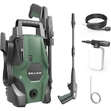 thumbnail of BRASQ Hogedrukreiniger HPW 105 - Terrasreiniger - Hogedrukspuit - 1400 Watt - 105 bar - max. 426 liter / uur - Inclusief accessoires - Complete set