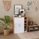 thumbnail of HOMCOM Armario Gabinete Consola Aparador Buffet Mueble Organizador Estantes