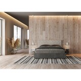 thumbnail of Letto con rete imbottito 160x210 tessuto Era 02 grigio Arla