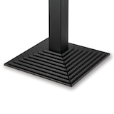 thumbnail of Base de mesa cuadrada Bolero con escalones de hierro fundido de 72 cm de alto