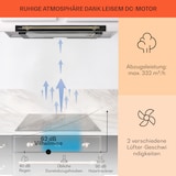 thumbnail of Klarstein Vilhelmine Flachschirmhaube 60 Retro EEK B Abluftleistung: 332 m³/h ausziehbar Schwarz