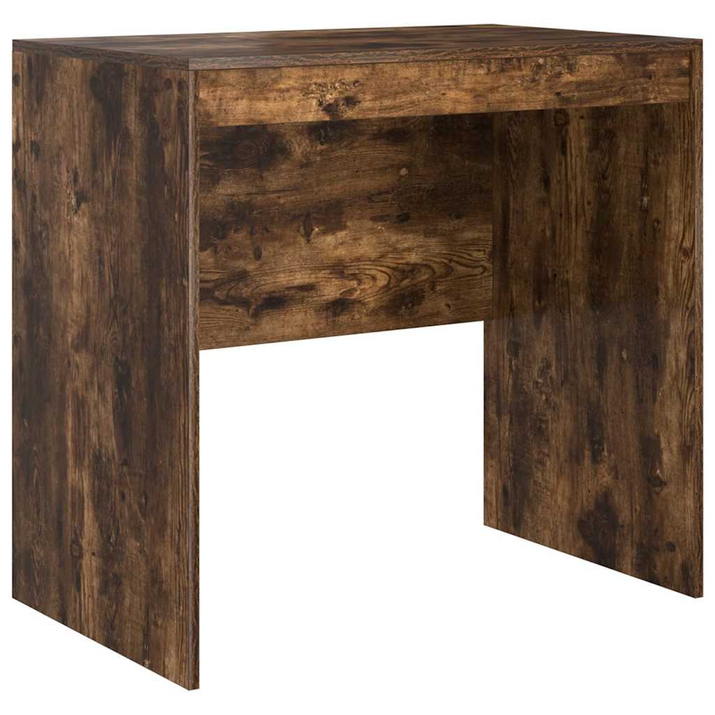 vidaXL Schreibtisch Geräucherte Eiche 80 x 50 x 76 cm