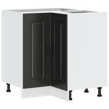 thumbnail of vidaXL Küchen-Eckunterschrank Kalmar Schwarz Holzwerkstoff