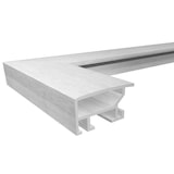 thumbnail of Aluline Aluminium Fotolijst 50x70 cm STAAL