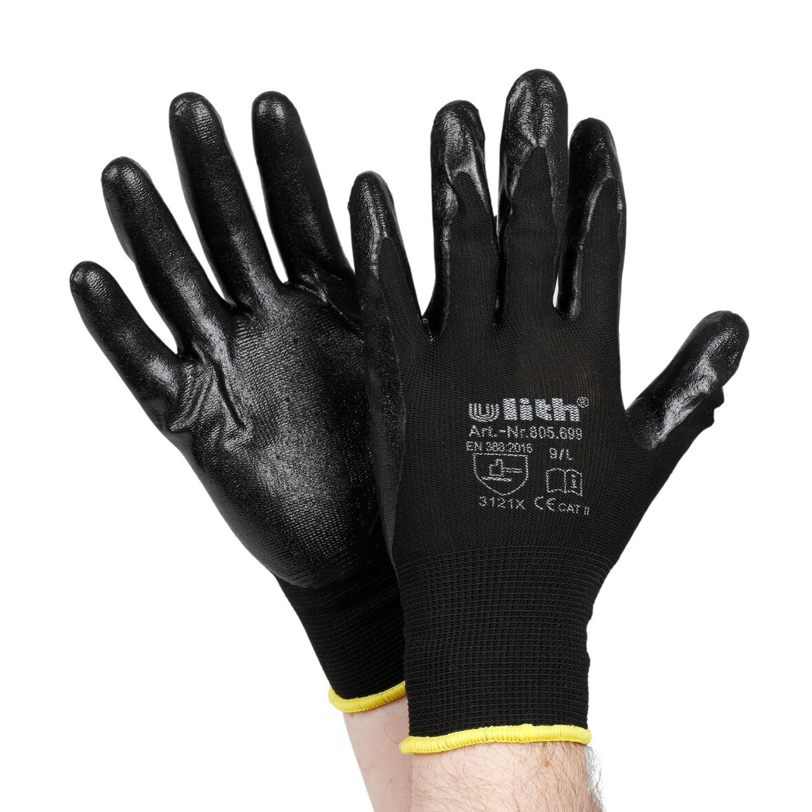 ulith Arbeitshandschuhe Gr.9 Schutzhandschuhe Montagehandschuhe Gartenhandschuhe