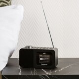 thumbnail of Lenco CR-625BK - DAB+/FM Radiowecker mit Farbdisplay, Sleeptimer und Doppelalarmfunktion - Schwarz