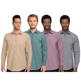 thumbnail of Chef Works® CHAMBRAY Herrenhemd Urban Collection Artikel SLMCH005 Grau Größe 3XL