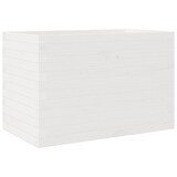 thumbnail of Helloshop26 - Hochbeet für Pflanzen Blumen Terrasse Garten 70 x 40 x 45,5 cm Kiefernholz massiv weiß 02_0037779