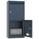 thumbnail of Profirst Paketbriefkasten/Paketbox DropGuard Zylinderschloss Anthrazit