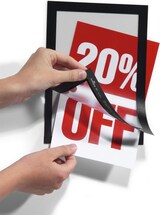 thumbnail of Durable Info-Rahmen A5 sw 10St selbstklebend DURAFRAME®