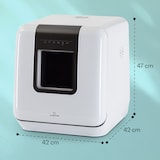 thumbnail of Melville 3 Geschirrspüler freistehend installationsfrei 3 Gedecke Weiß