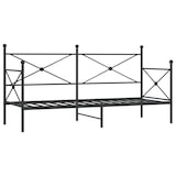 thumbnail of vidaXL Tagesbett ohne Matratze Schwarz 80x200 cm Stahl
