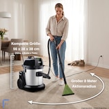thumbnail of Fakir SR 9800 - Sprüh Extraktionsgerät, Teppichreiniger, Staubsauger für Teppiche, Schwarz/Grün, 800 Watt