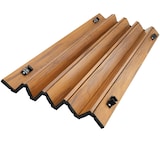 thumbnail of TECTAKE Mesa de camping de aluminio, plegable y regulable en altura, 90 x 52 x 47 - 70 cm marrón