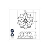 thumbnail of Nordic Ware Stampo Vintage Star Bundt Pan alluminio 2,4 lt