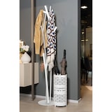 thumbnail of Appendiabiti da terra Uty in ferro Ø30x178 cm Design minimal moderno autoportante, Arredo per ingresso, studio o ufficio Made in Italy Nero