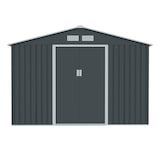 thumbnail of HATTORO S200 XXL Metall Gerätehaus Geräteschuppen Garten Haus Schuppen Gartenhaus Laube Grau