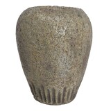 thumbnail of B & S Blumenkübel Gartendeko Keramik Vase Amphore Antik Shabby Steinoptik H 23 cm Rund
