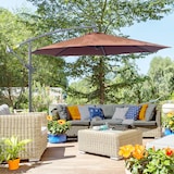 thumbnail of Outsunny Ombrellone da Giardino a Braccio Deluxe Inclinabile Φ3m