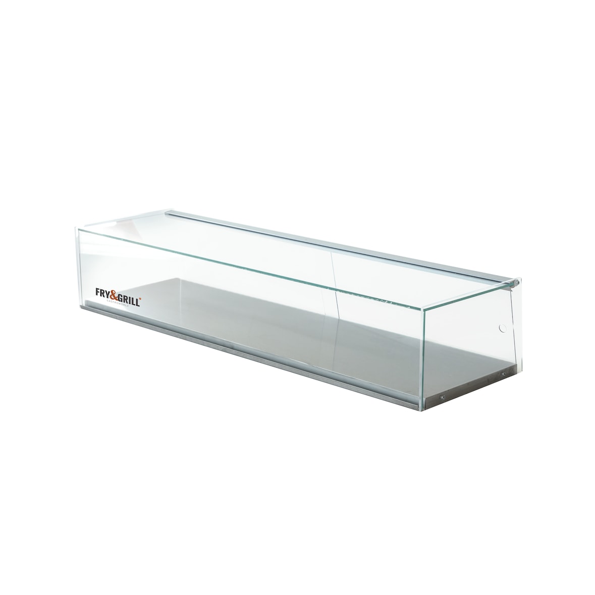 Fry&Grill, vitrina neutra cristal plano 1 piso, Plana 1P, 211081