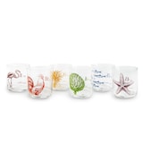 thumbnail of Excelsa Set Von 6 Wasserglas Faune&Flore Glas 37 Cl Bunt