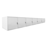 thumbnail of PROREGAL MegaDeal 6x Casier métallique verouillable CUBIC XL, HxLxP 45x45x45cm, Gris, Armoire à casier cube, consigne polyvalente, vestiaire