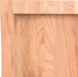 thumbnail of vidaXL Waschtischplatte Hellbraun 160x50x(2-4) cm Massivholz Behandelt
