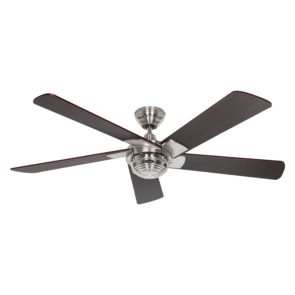 Deckenventilator Rotary Chrom ohne Steuerung 132