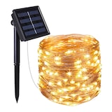 thumbnail of Guirlande lumineuse solaire 100 micro leds 11,5M Cuivre Lumisky