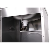 thumbnail of Lavamani KBS quadrato, 50X40X85 cm, con appoggio per ginocchio e alzatina
